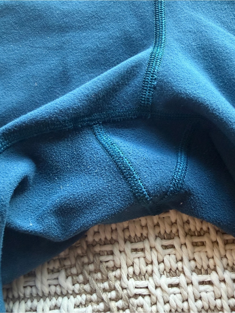lululemon athletica Teal Wunder Under 25” High-Rise Leggings 10 activewear - Picture 2 of 9